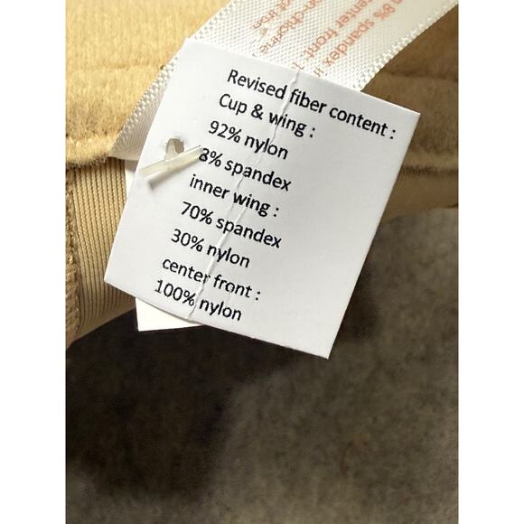 NEW Cacique Lane Bryant Comfort Bliss Strapless Bra 46C Nude Multi-way Straps - Picture 10 of 12